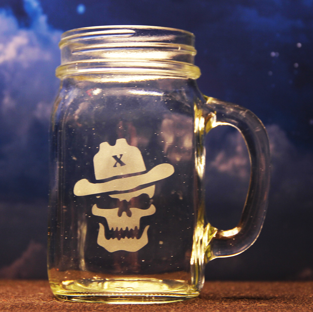 Cowboy Skull Mug